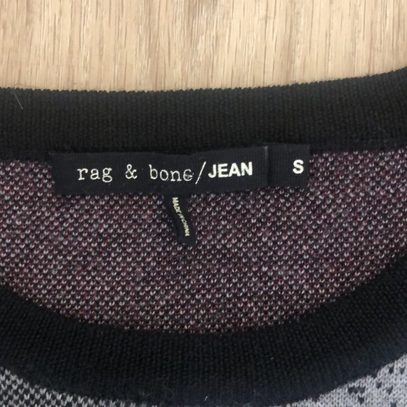 Rag & Bone Tegan Plaid Merino Wool Sweater - Picture 6 of 10